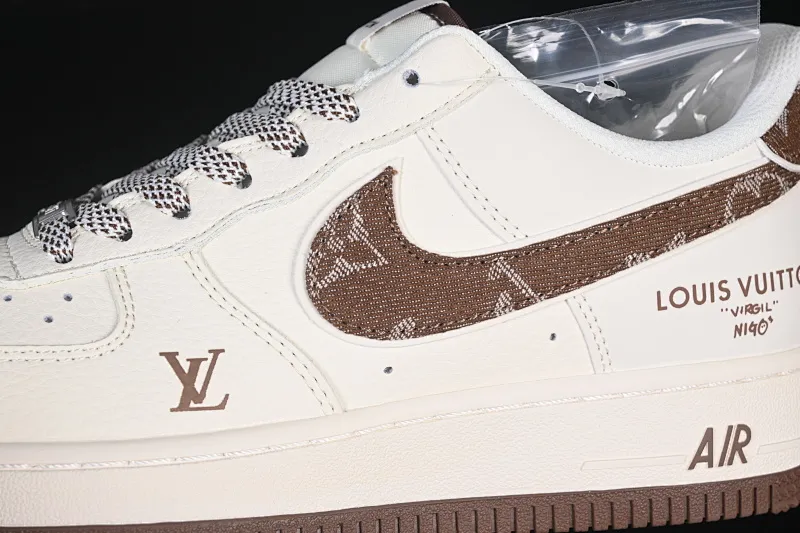 All categories Nk Air Force 1 Air Force series Nk Air Force 1 Low Air Force low-top Nike Air Force 1'07 Low LV joint beige denim hook Air Force 1 low-top casual sneakers SM6668-109